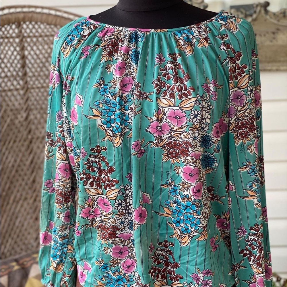 vintage peasant top